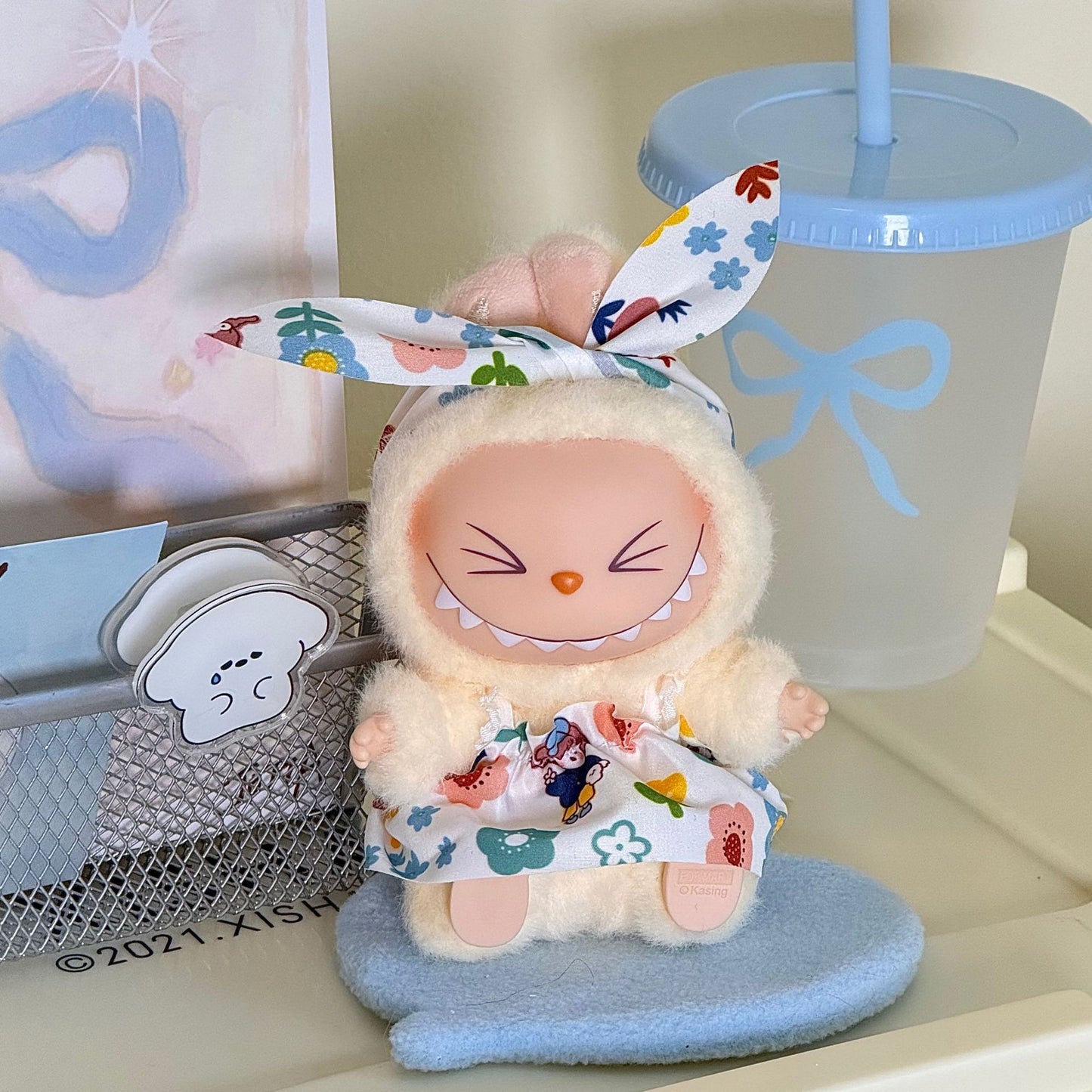 17cm Labubu doll clothes suit 17cm Labubu generation two generation doll pendant clothes wholesale