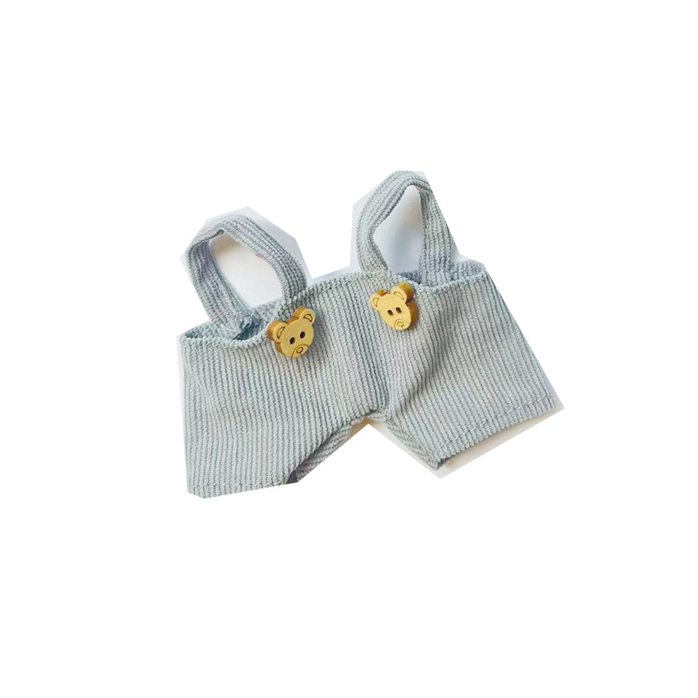 New Cameraman Labubu Pendant Baby Clothes Accessories suit Labubu Doll Keychain for Summer Baby Clothes
