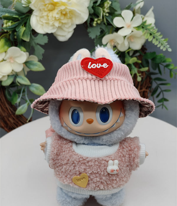 Only clothes generation two generation 17cm labubu doll cloth cloth sit party accessories replacement fashion clothes doll