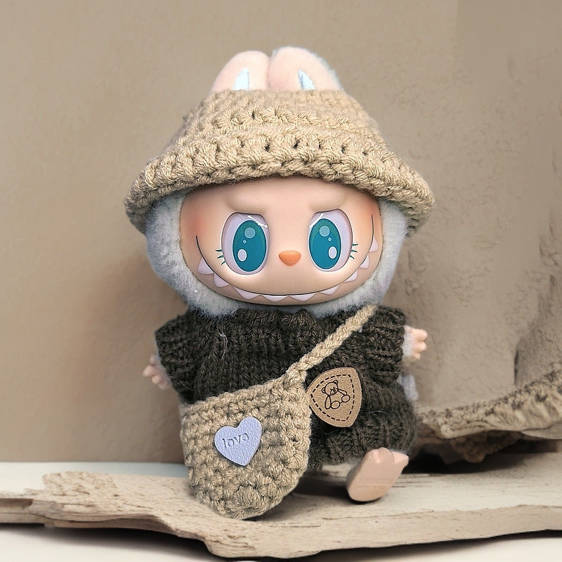 Labubu Doll Clothes & Accessories - Cute Outfits & Hats