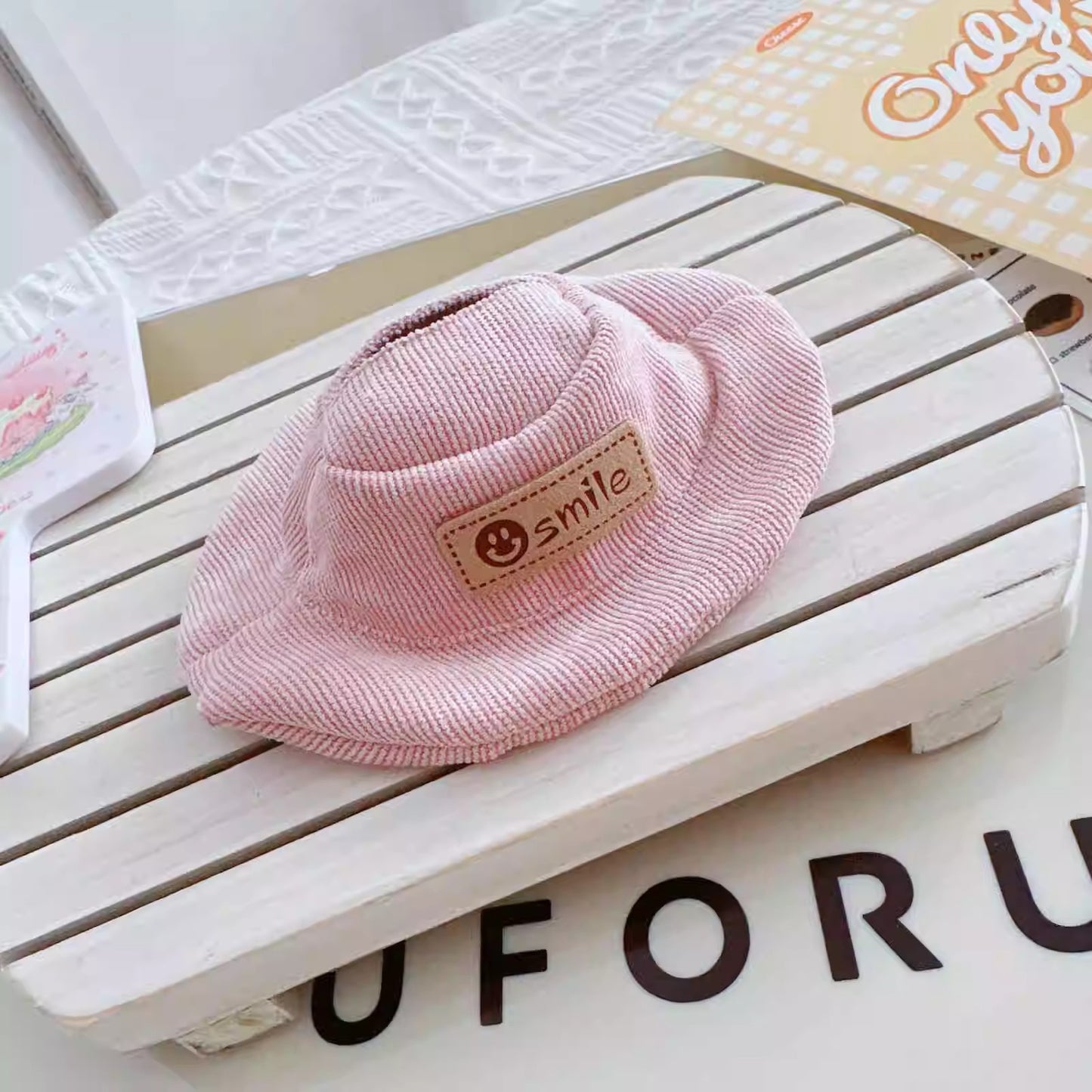 Labubu Doll Hats - 17cm & 10cm Cute Bear & Pig Fisherman Hats