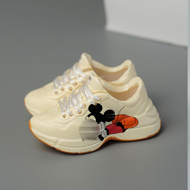 Labubu Labubu Doll Clothes 17cm Shoes Model 5cm Vinyl Toy Hand-made AJ Blind Box DIY High Luxury Series