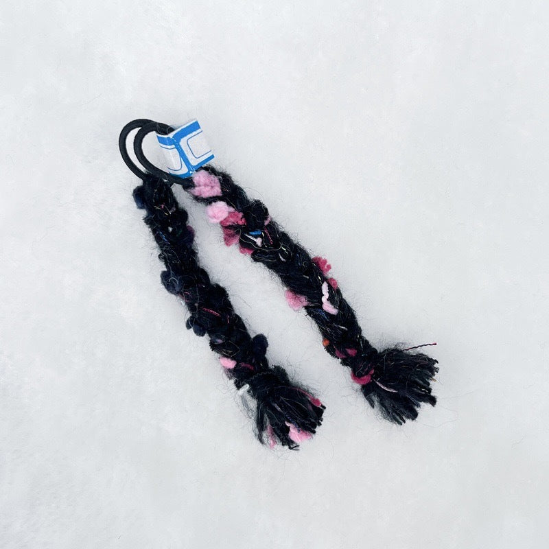 Labubu Doll 17cm Braided Wool Decoration - Multi-Color Outfit