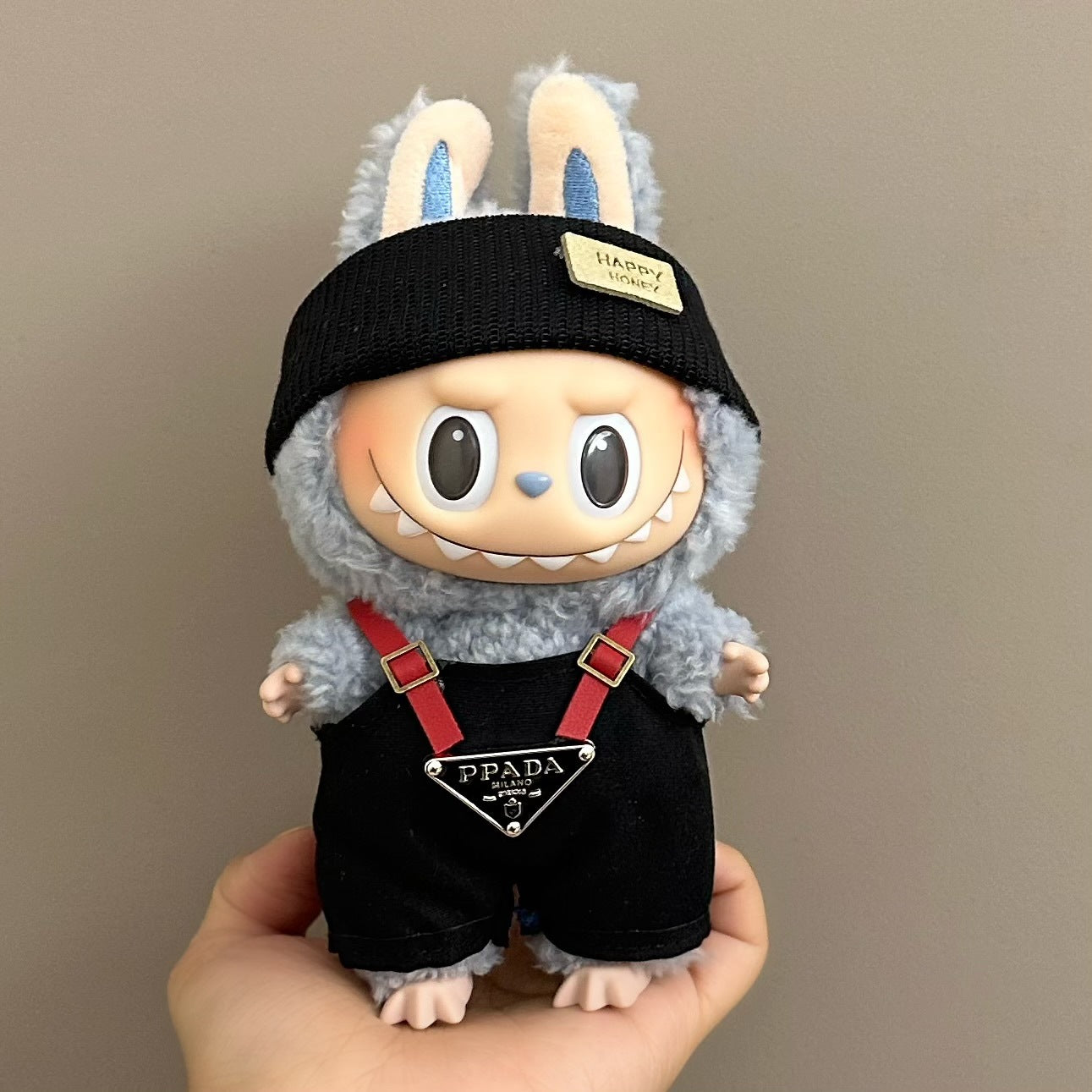 labubu doll clothes 17cm pull cloth clothes blind box doll skirt suit cute dress toy cross-border wholesale