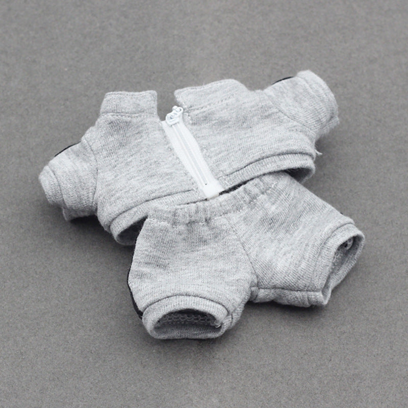 Labubu Doll Casual Sports Outfit for 17cm & 10cm Dolls