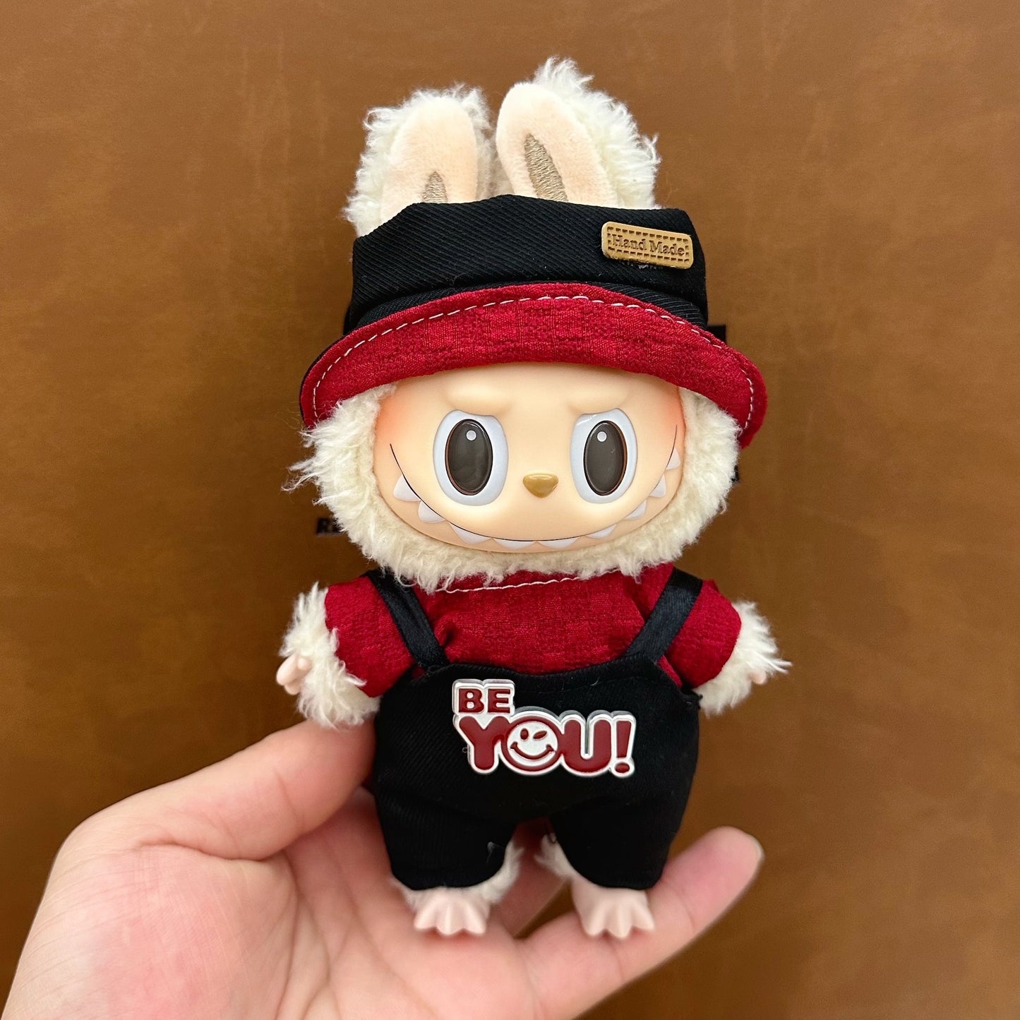 labubu doll clothes 17cm pull cloth clothes blind box doll skirt suit cute dress toy cross-border wholesale