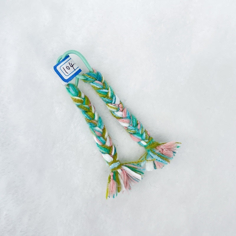 Labubu Doll 17cm Braided Wool Decoration - Multi-Color Outfit