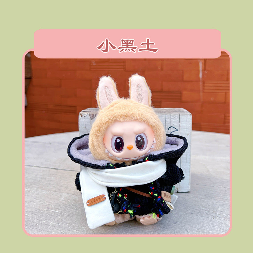 Labubu 15cm Sitting Doll Clothes - Macaron 2nd Gen Outfits
