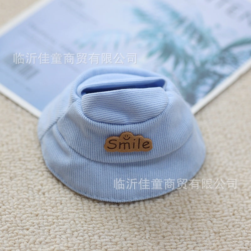 17cm labubu fisherman hat labubu vinyl small pendant hat clothes suit dress doll doll accessories