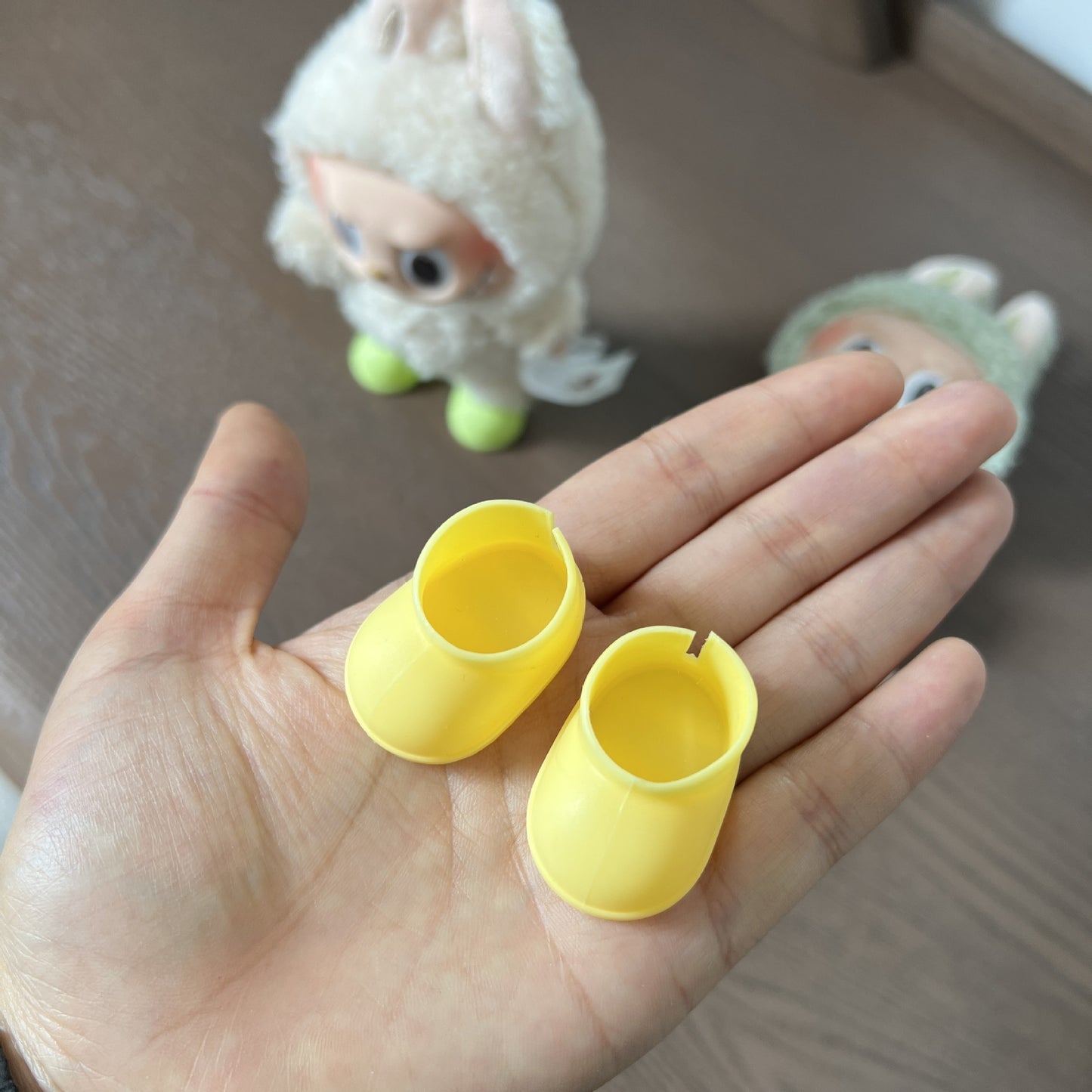 17cm Blind Box Rab Cloth Pendant Doll Hats Shoes Accessories Labubu Clothes Accessories Doll Toy Shoes