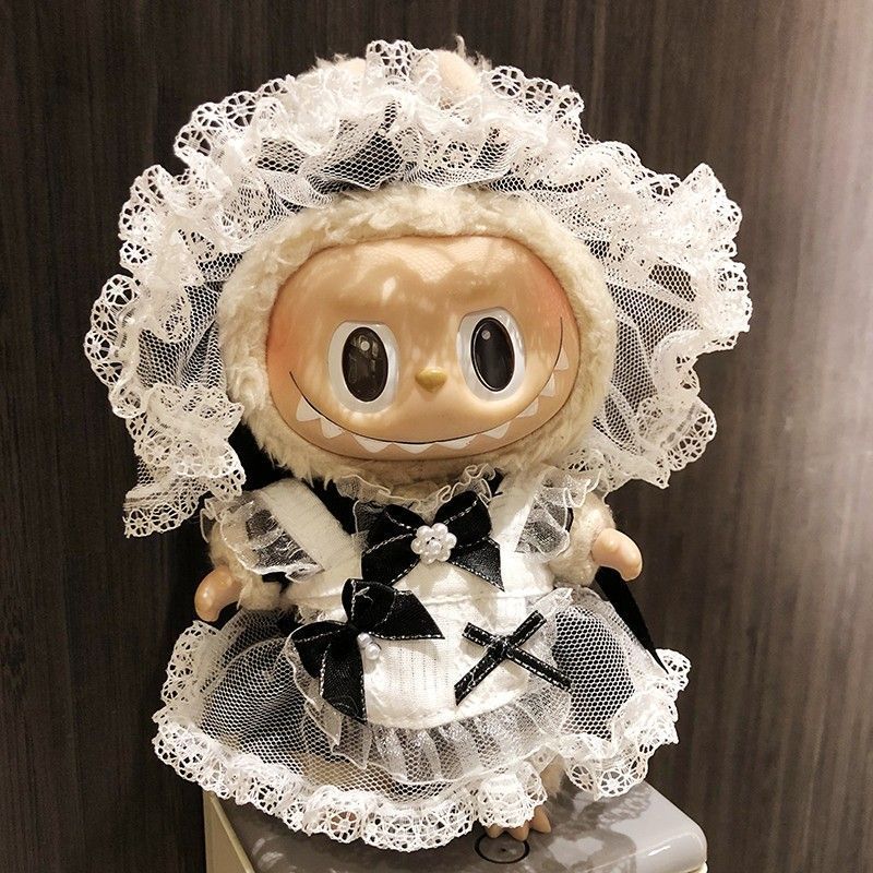 Labubu Doll Clothes - 17cm Macaron Pendant Outfits