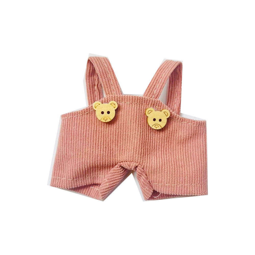 New Cameraman Labubu Pendant Baby Clothes Accessories suit Labubu Doll Keychain for Summer Baby Clothes