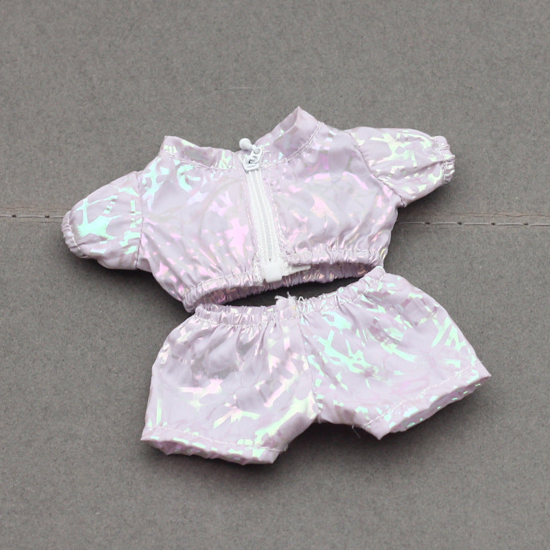 Labubu Doll Sunscreen Coat Pants - 17cm Blind Box Outfit