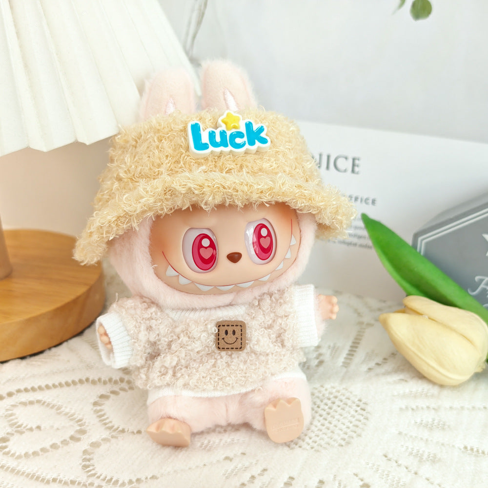Labubu Doll Outfit Set - Cute Baby Clothes & Accessories for Vinyl Dolls