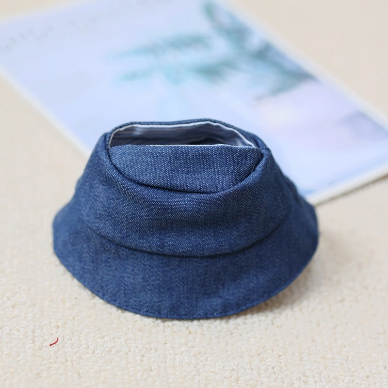 17cm labubu fisherman hat labubu vinyl small pendant hat clothes suit dress doll doll accessories