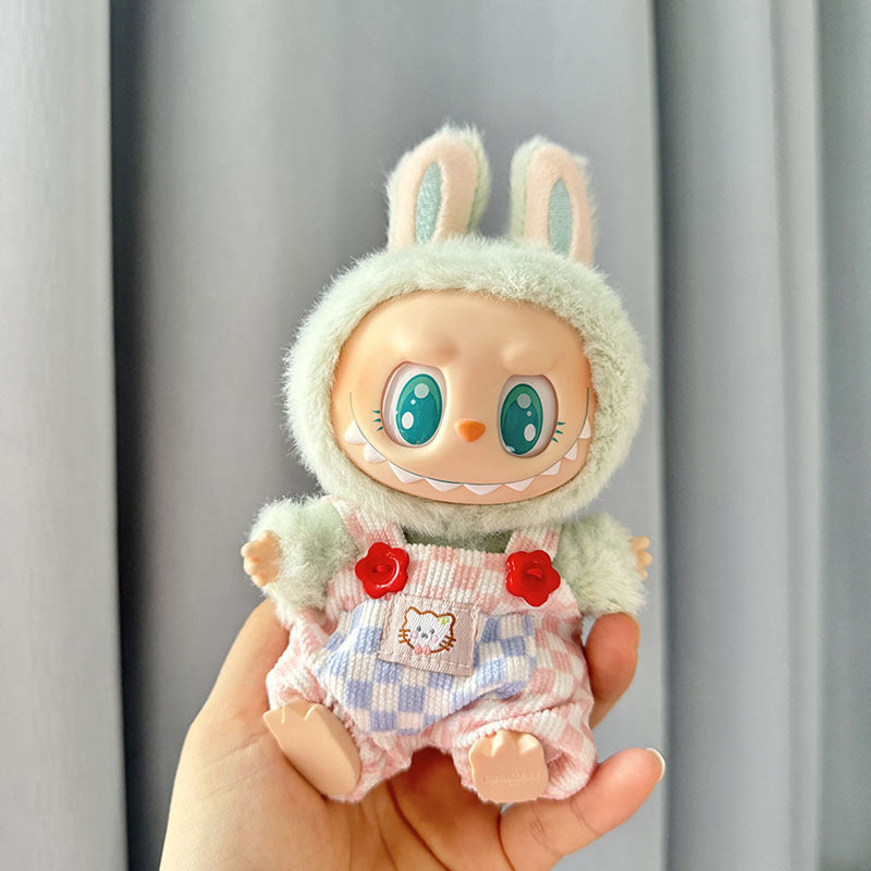 Labubu Doll Clothes Set - Cute Outfits for 1st & 2nd Gen Pendant Dolls