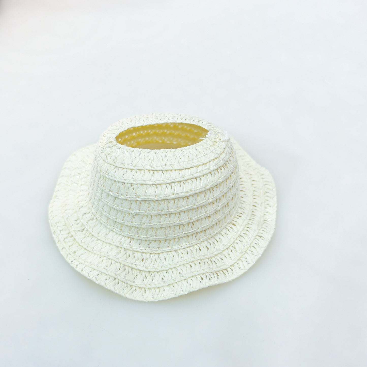 Labubu Doll Summer Outfit Set with Straw Hat & Canvas Shoes