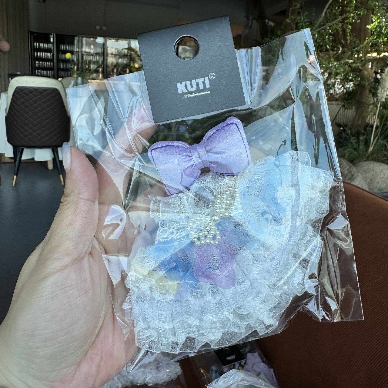 Labubu Doll Butterfly Dress Outfit for 17cm Pendant Doll