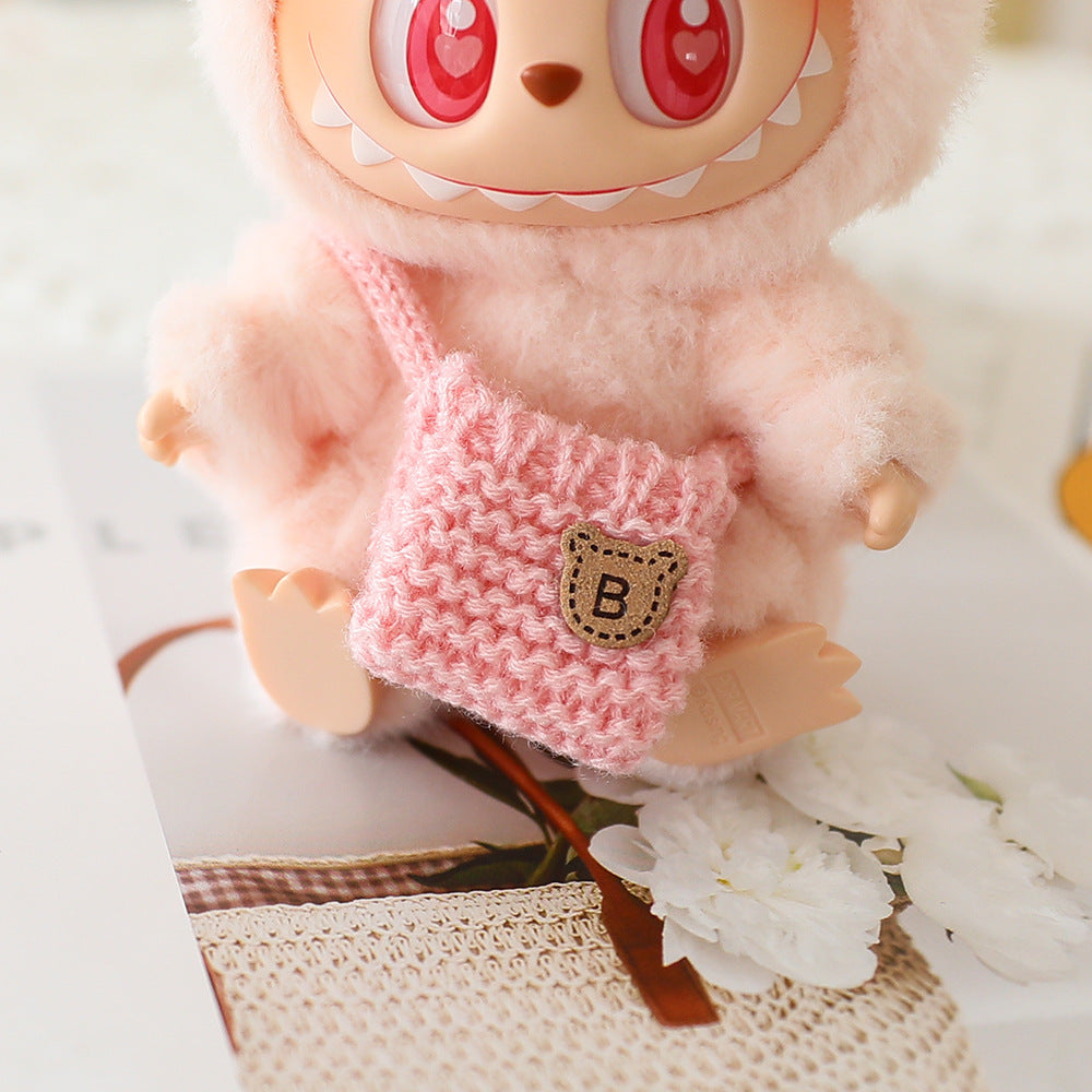 Labubu Baby Clothes Generation Two Generation Three Generation Labubu Clothes Wear Sweater Shoes Vinyl Pendant Replacement Glasses
