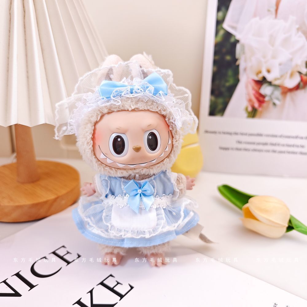 Labubu Doll Clothes - 17cm Macaron Pendant Outfits
