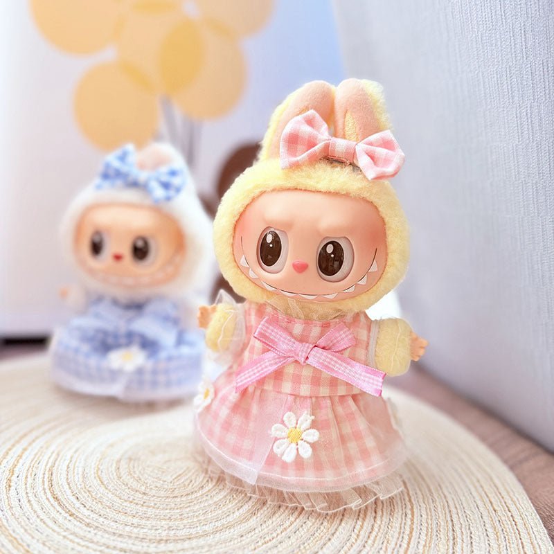 Labubu Doll Outfit Set - 15-17cm Cute Clothes & Accessories