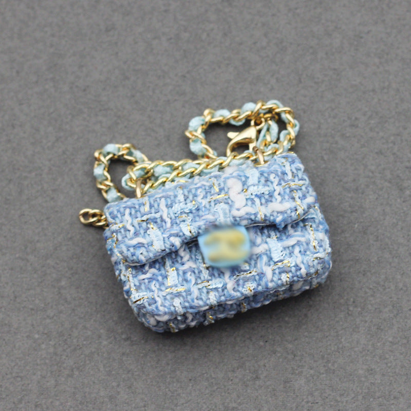 Labubu Mini Chanel Bag Pendant for Dolls - Stylish Accessory