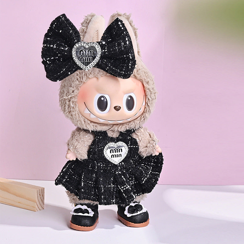 Labubu Doll Clothes Set for 17cm Pendant Doll - Outfits & Accessories