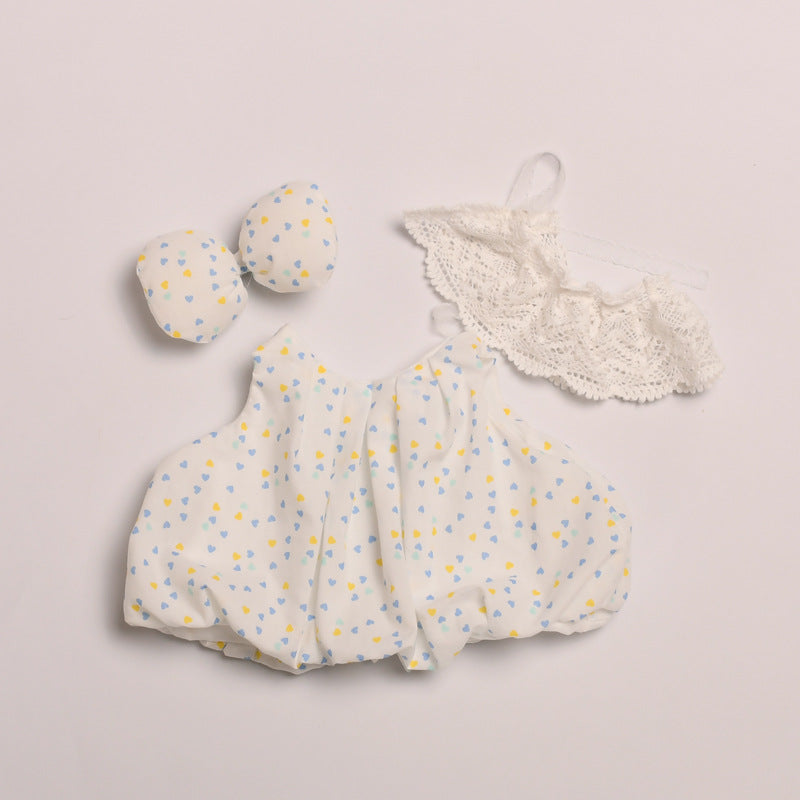 Labubu 38cm Flower Bud Skirt Outfit for Vinyl Dolls (Doll Not Included)