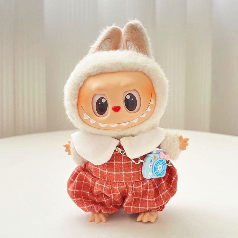 Labubu Doll Outfit Set - 15-17cm Cute Clothes & Accessories