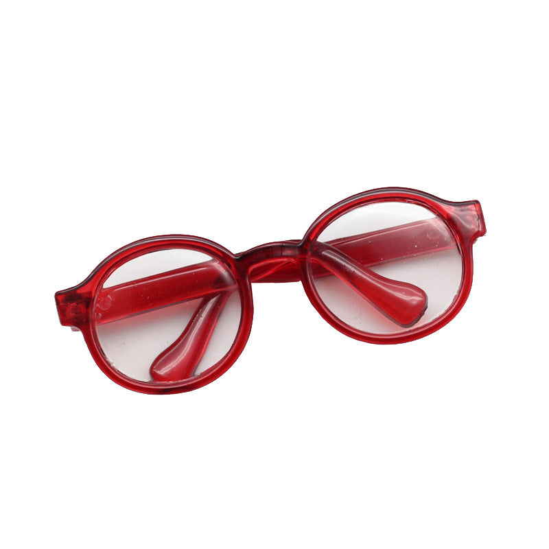 Labubu Doll Sunglasses - 6.5cm Transparent & Fashion Colors