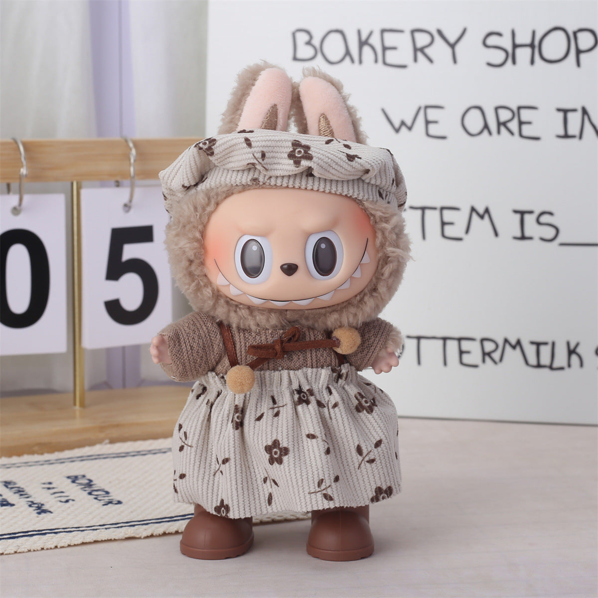 Labubu New Baby Clothes, New Bubble Mart Doll, New Labubu Pendant, New Overalls Wholesale