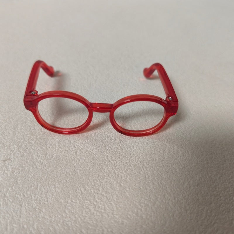 10cm20cm cotton doll glasses doll plush doll change accessories 17M cloth pendant glasses