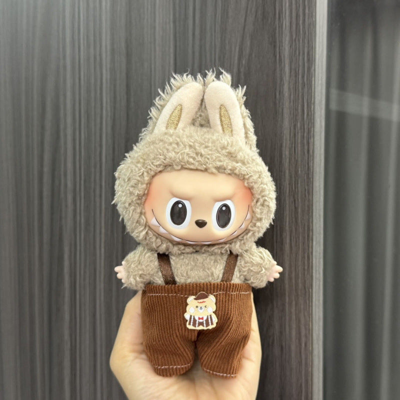 Labubu Sitting Party Doll Clothes Generation II Blind Box Labubu Doll Clothes Ragcloth Clothes Plush Vinyl Face