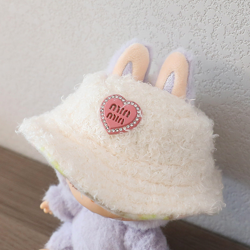 One, two and three generations of blind box with Labubu baby clothes pendant cloth cloth sit party clothes sweater hat accessories