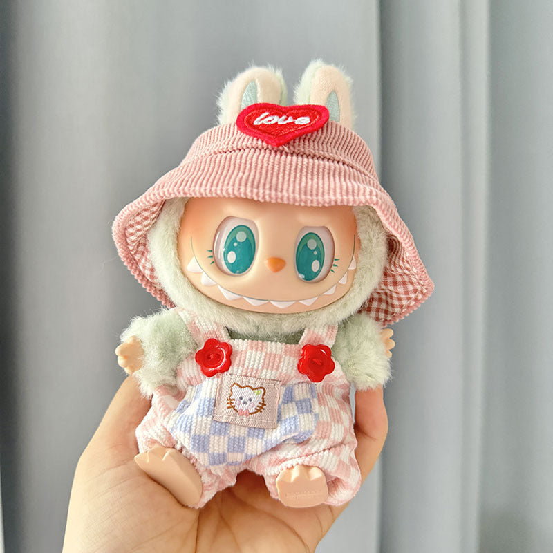 Labubu Doll Clothes Set - Cute Outfits for 1st & 2nd Gen Pendant Dolls