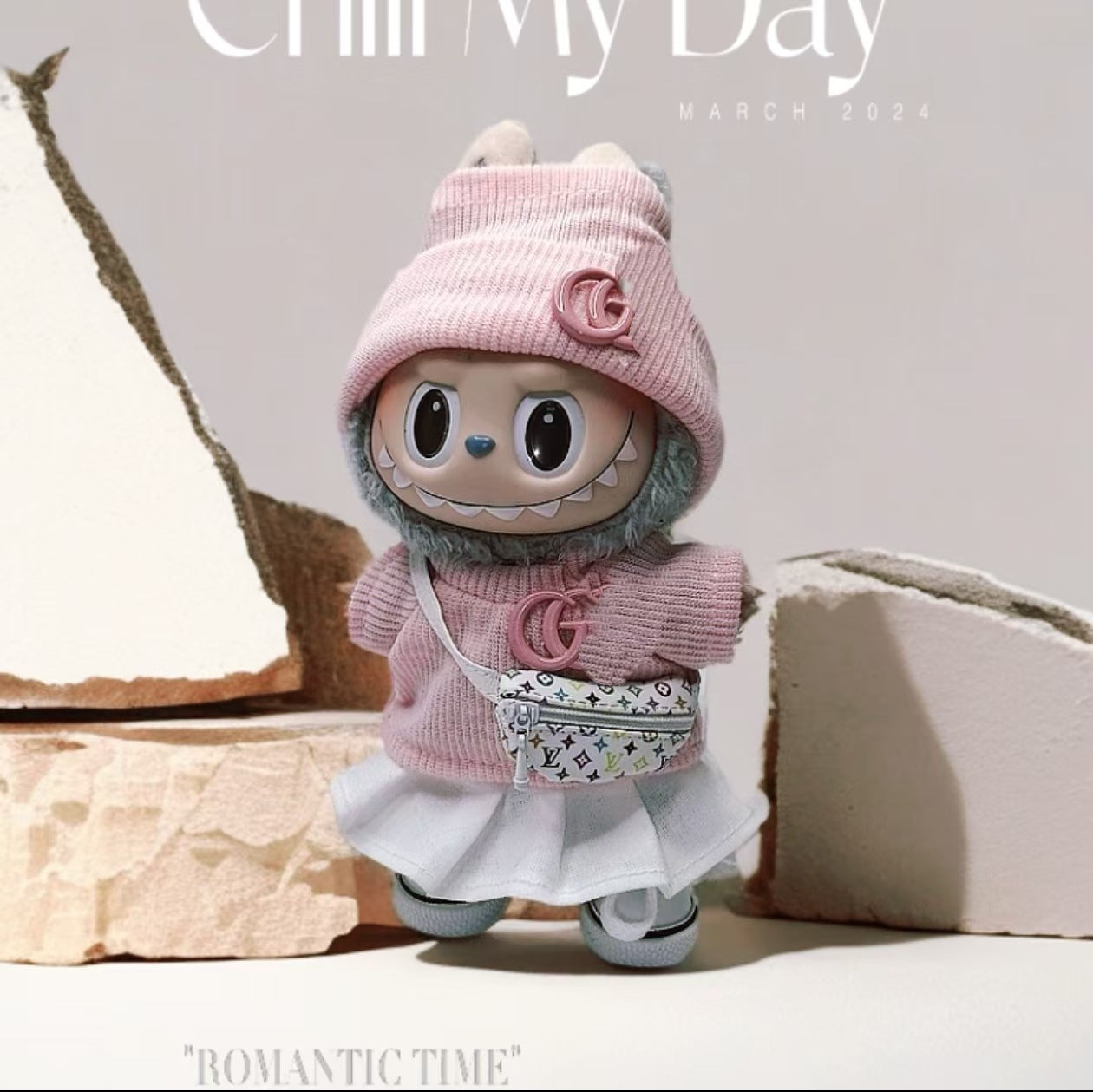Labubu Doll Clothes - 17cm Two-Piece Outfit Set