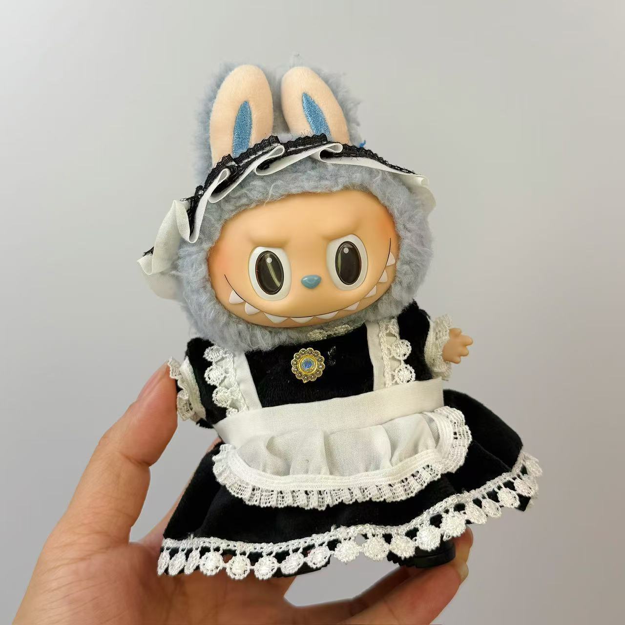 17cm Labubu Doll Clothes Set for 1st-3rd Gen Vinyl Dolls