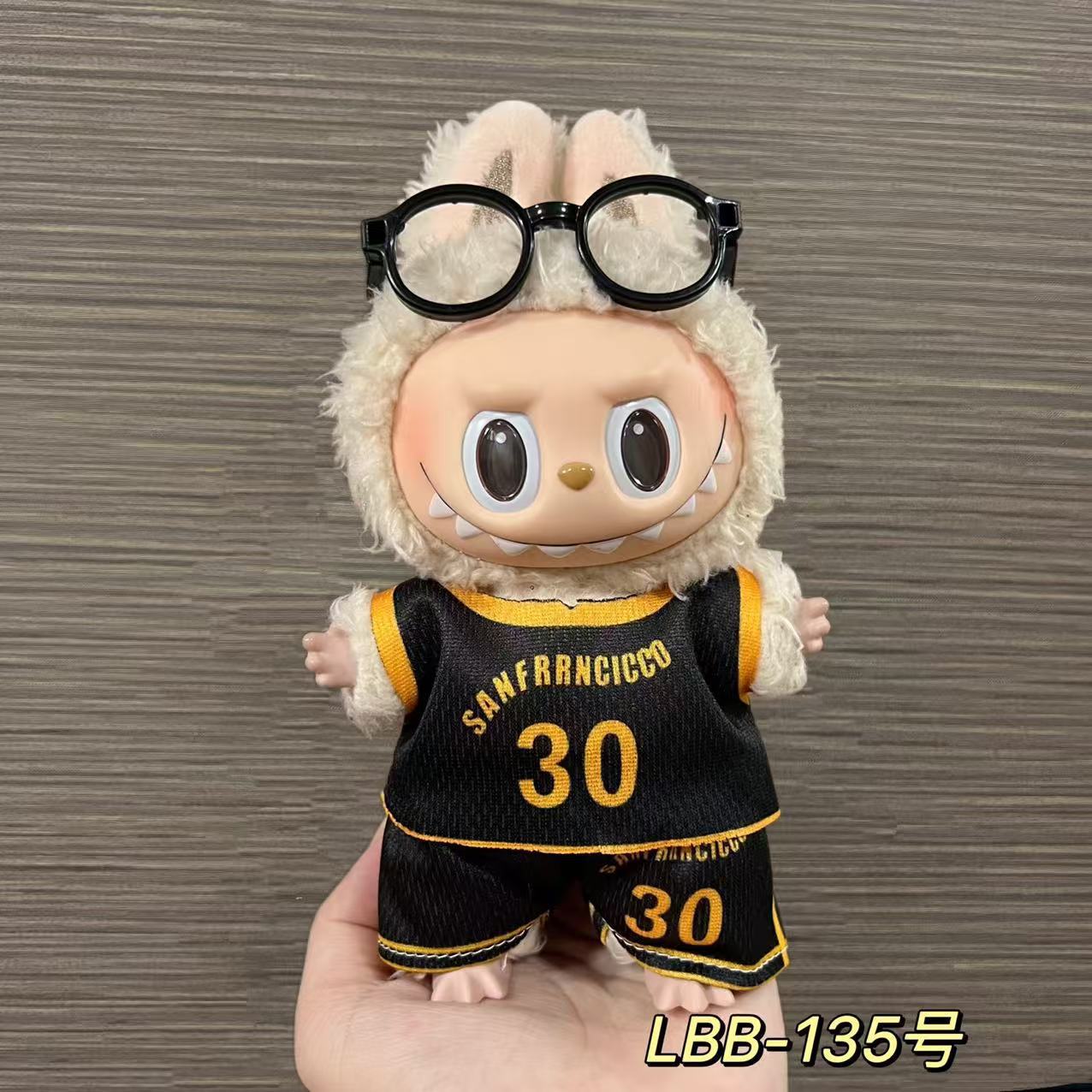 Labubu Doll Baby Clothes Outfit for 17cm Vinyl Doll - Lbb Series