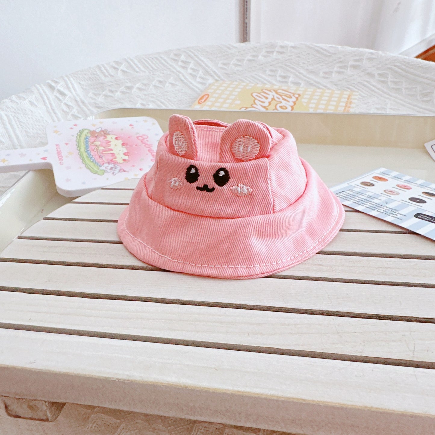 Labubu Doll Outfit - 10cm Cute Pet Overalls & Hats for Vinyl Dolls