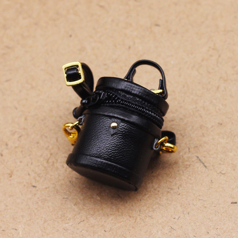 Labubu Doll Crossbody Bag - Adjustable Mini Cloth Bag for BJD & Ob11 Dolls
