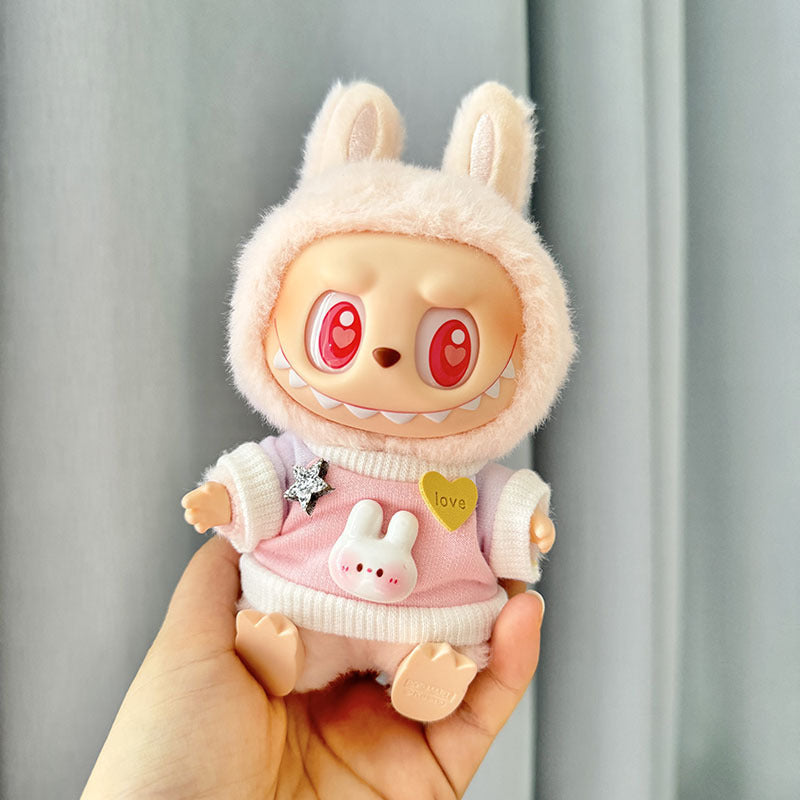 Labubu Doll Clothes Set - Cute Outfits for 1st & 2nd Gen Pendant Dolls