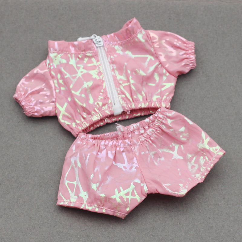 Labubu Doll Sunscreen Coat Pants - 17cm Blind Box Outfit