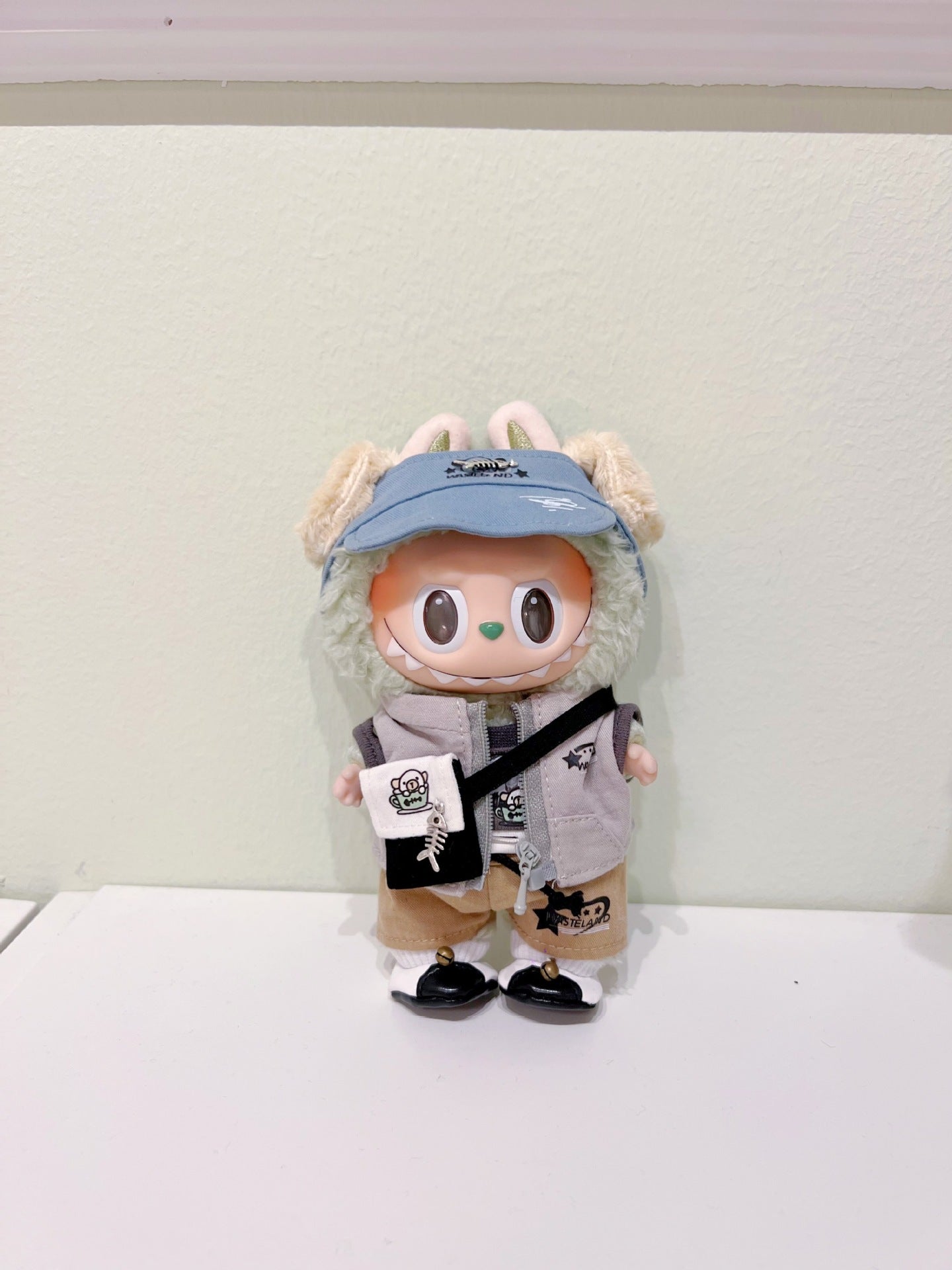 17cm Labubu Doll Clothes & Accessories - Macaron Style