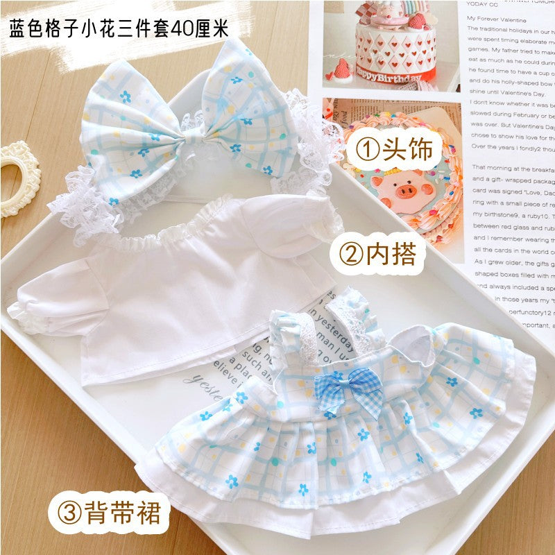 Labubu Doll Clothes - 40cm Halter Tops & Outfits for Vinyl Dolls
