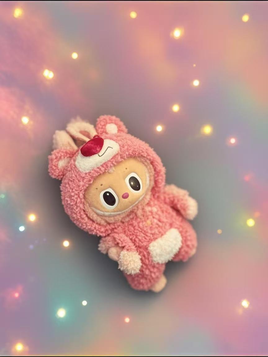 Labubu Doll Clothes 17cm Hand-Crocheted Outfits for 1st & 3rd Gen