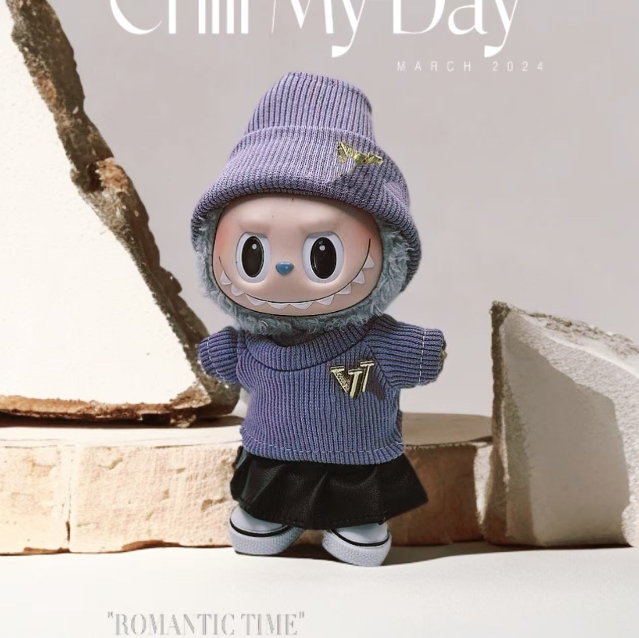Labubu Doll Clothes - 17cm Two-Piece Outfit Set