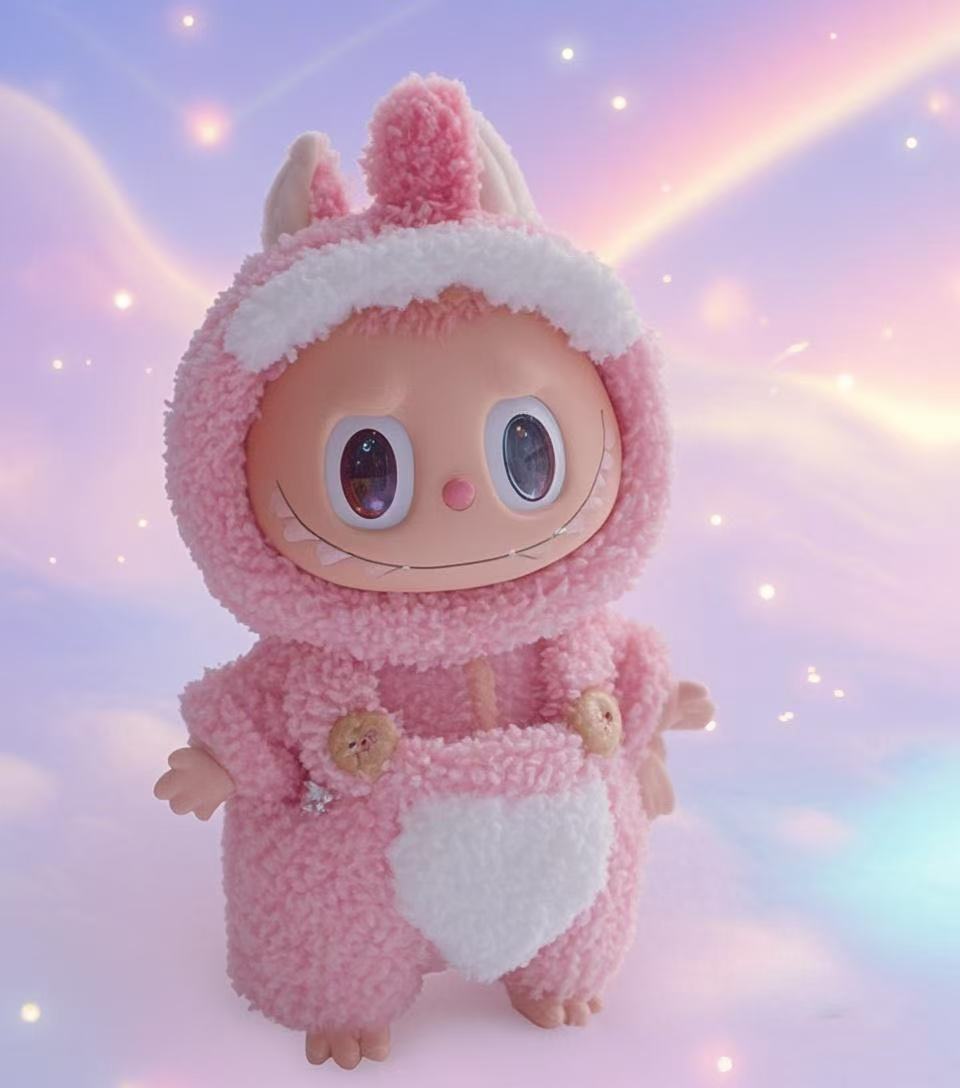 Labubu Doll Clothes 17cm Hand-Crocheted Outfits for 1st & 3rd Gen