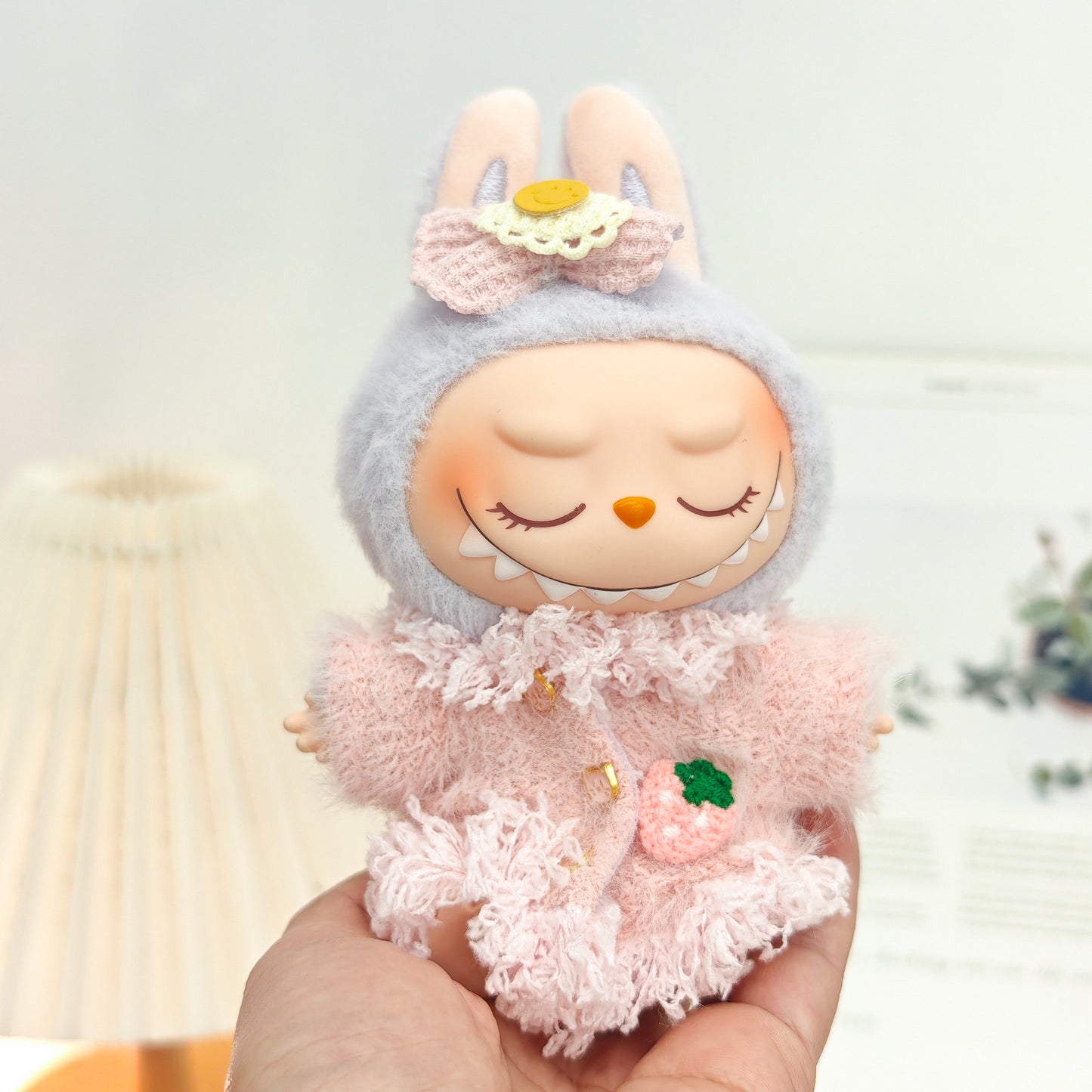 Labubu Doll Outfit Set - Velvet Skirts, Suits & Accessories for 2nd & 3rd Gen Pendant Dolls