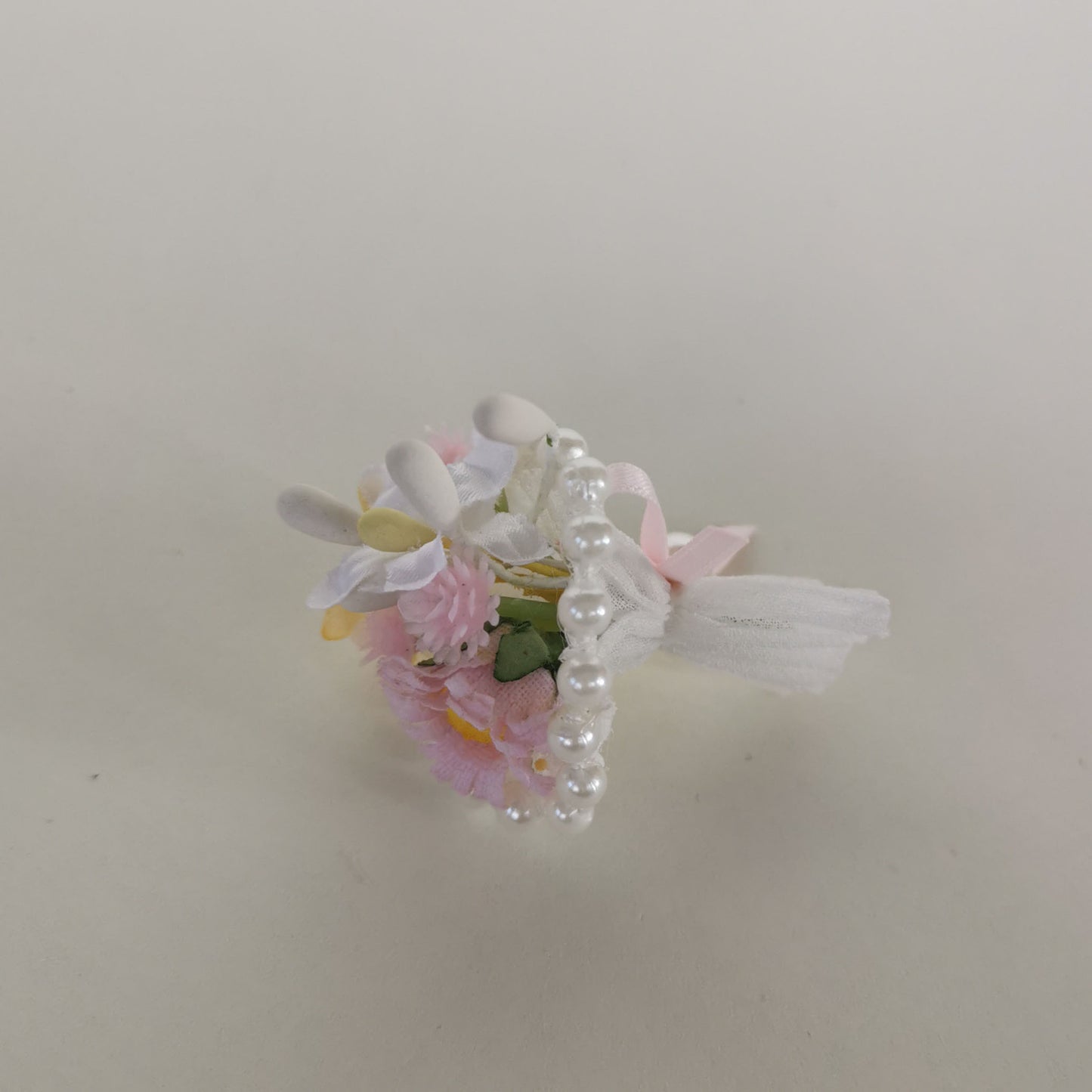 Labubu Doll Flower Fairy Skirt & Hairpin Outfit for 17cm Doll