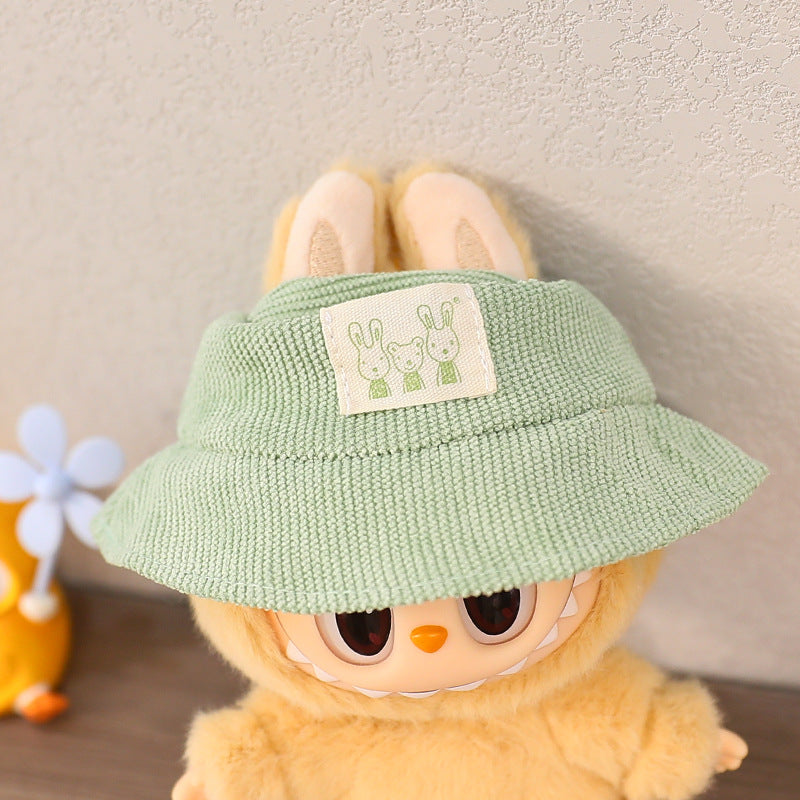 Generation II Blind Box Labubu Pendant Clothes Rab Cloth Sit Clothes Baby Clothes Pink Love Bear dress